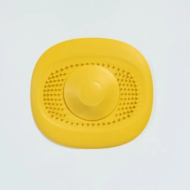 Filtre anti - cheveux douche & baignoire – souple, lavable, facile à poser - Focett