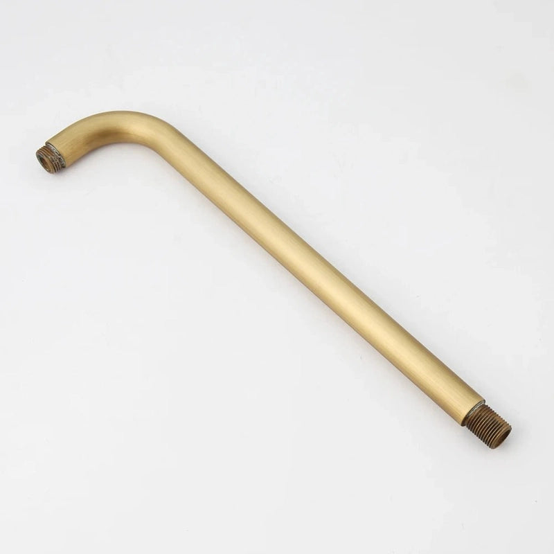 Colonne de Douche Rétro – Finition Laiton Vieilli, Style Classique avec Mitigeur et Système Douche Pluie