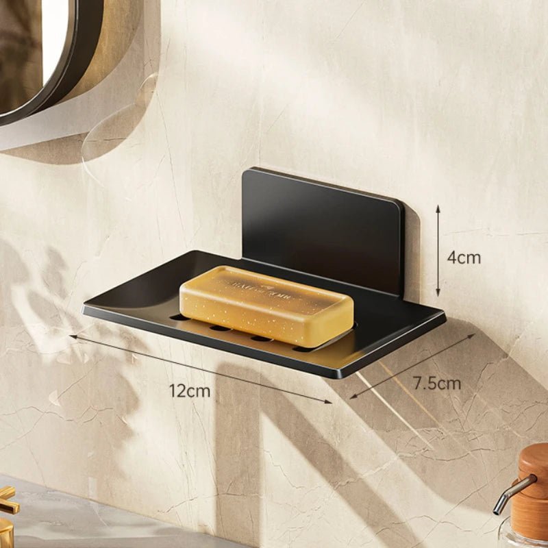 Porte - savon mural sans perçage - système de drainage intégré - Focett