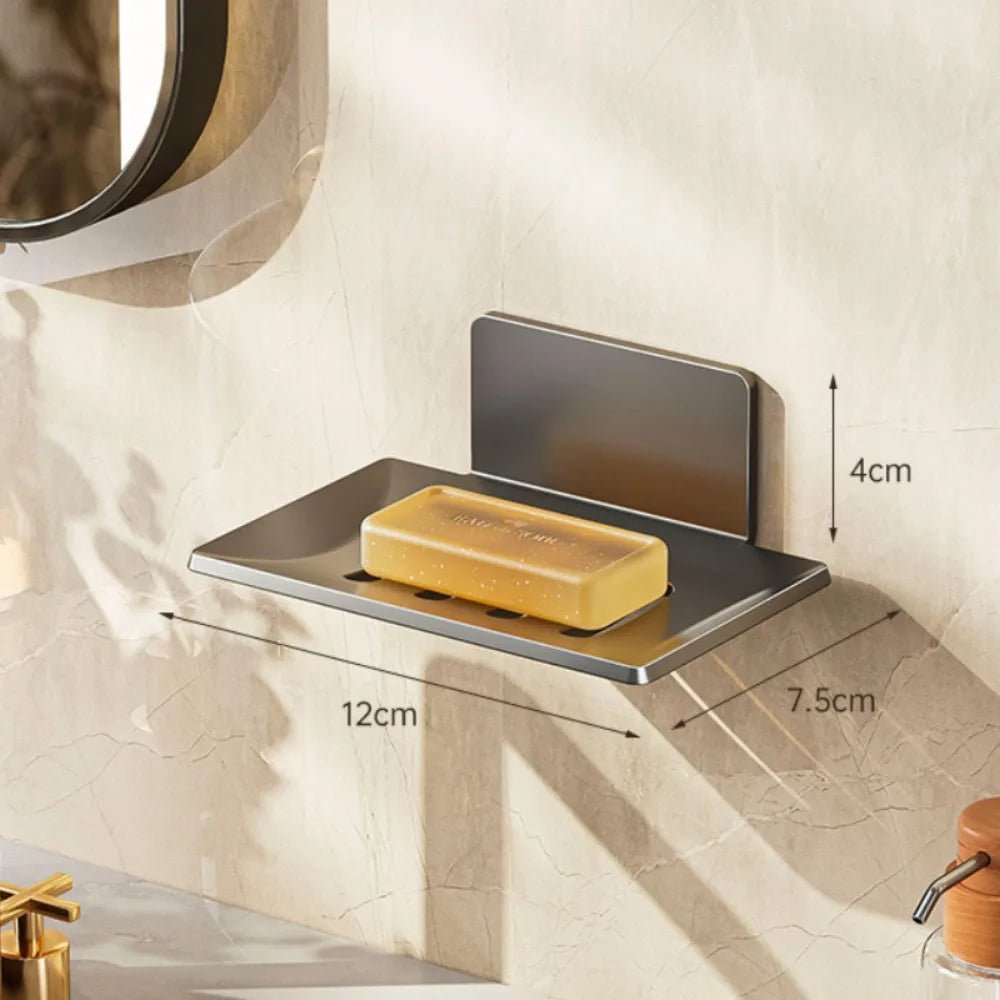 Porte - savon mural sans perçage - système de drainage intégré - Focett