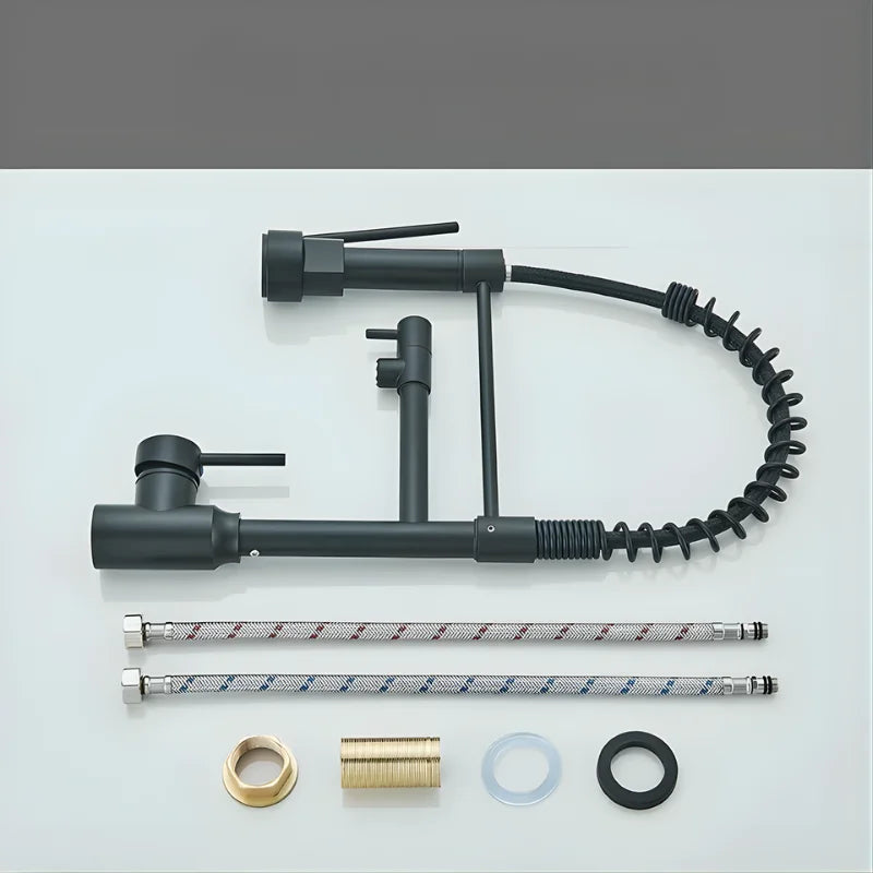 Robinet Cuisine Flexible Noir