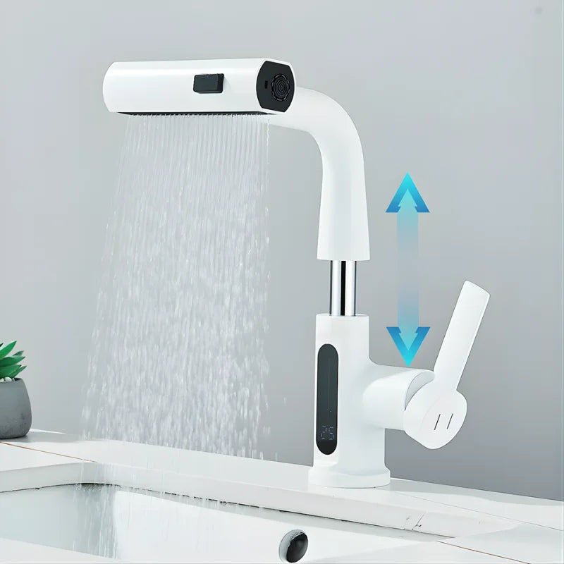 Robinet Salle De Bain Avec Douchette Extractible