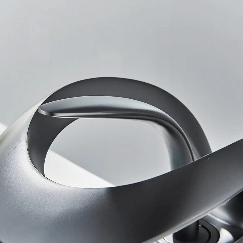 Robinet mitigeur salle de bain noir mat cascade en laiton – double régulation, style contemporain et finitions variées - Focett