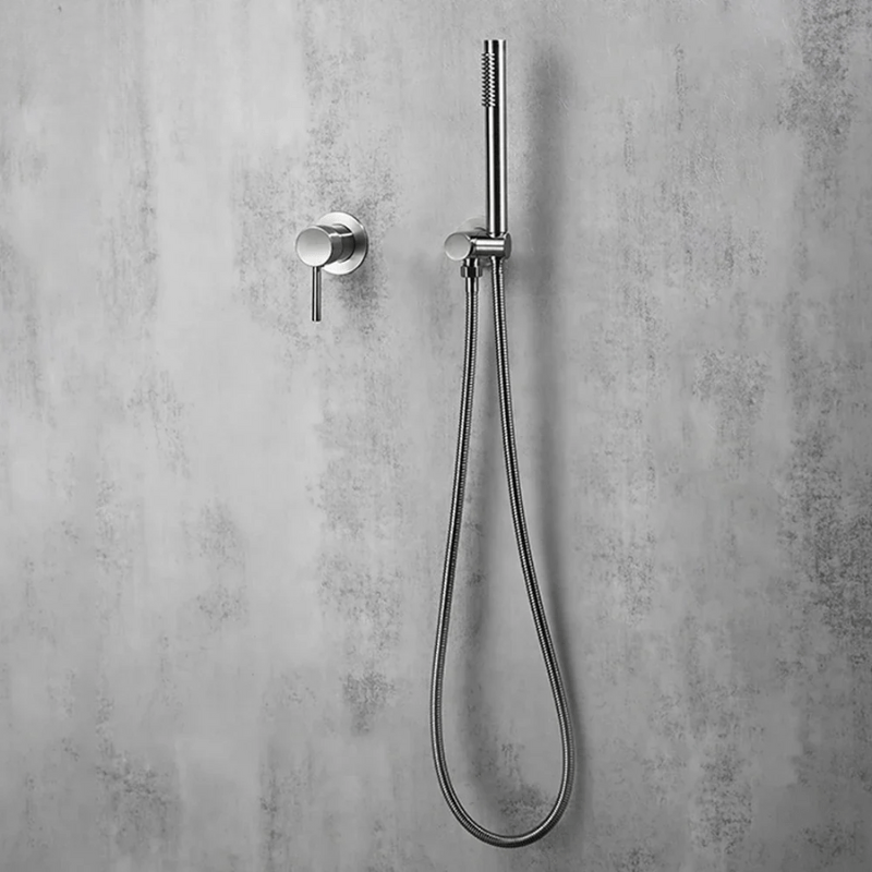 Set de douchette mural gris – commande simplifiée - Focett
