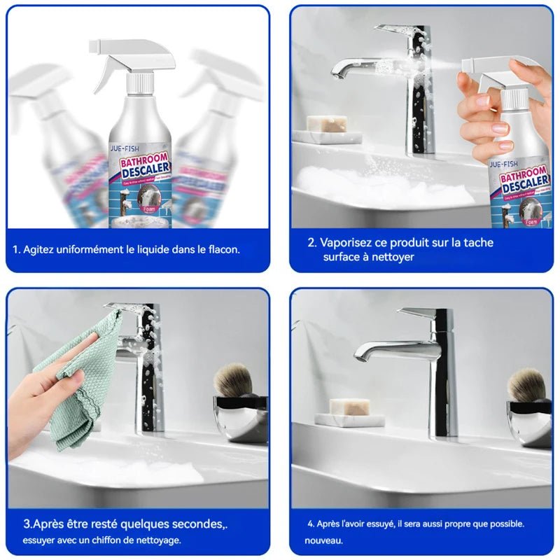 Spray nettoyant anti - calcaire multi - surfaces - Focett
