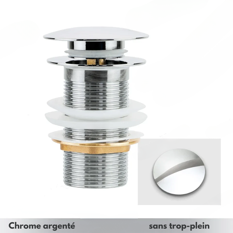 Bonde universelle – finitions luxe pour vasque/lavabo