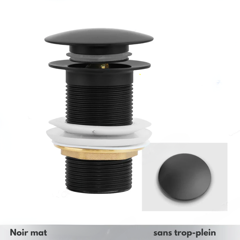 Bonde universelle – finitions luxe pour vasque/lavabo