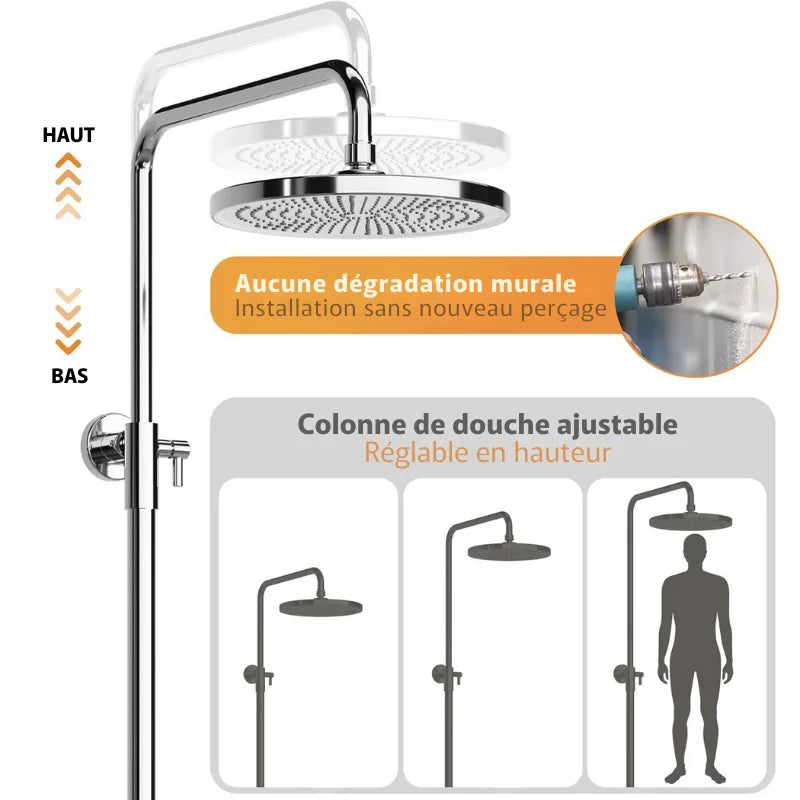 Colonne De Douche 2 Sorties