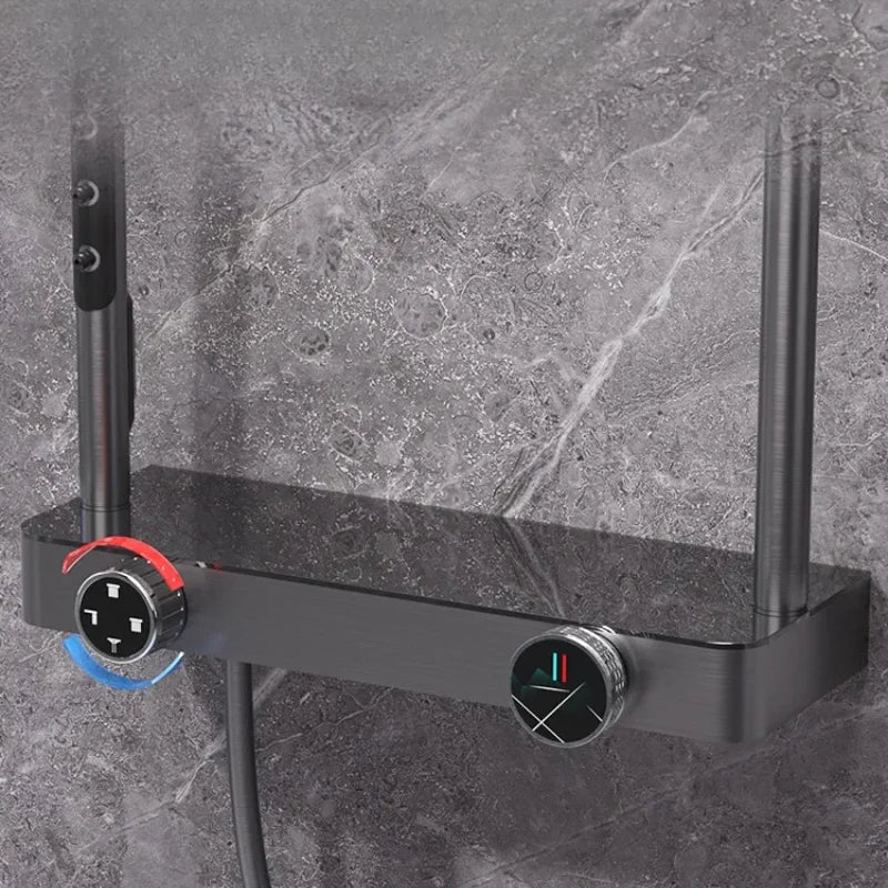 Colonne De Douche Avec Deux Pommeaux