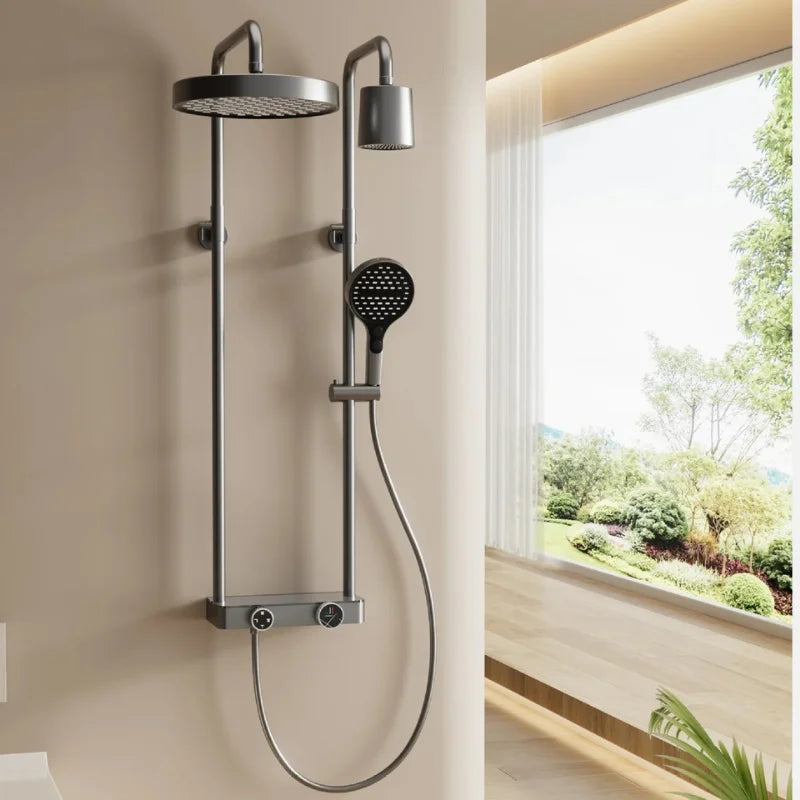 Colonne De Douche Avec Deux Pommeaux