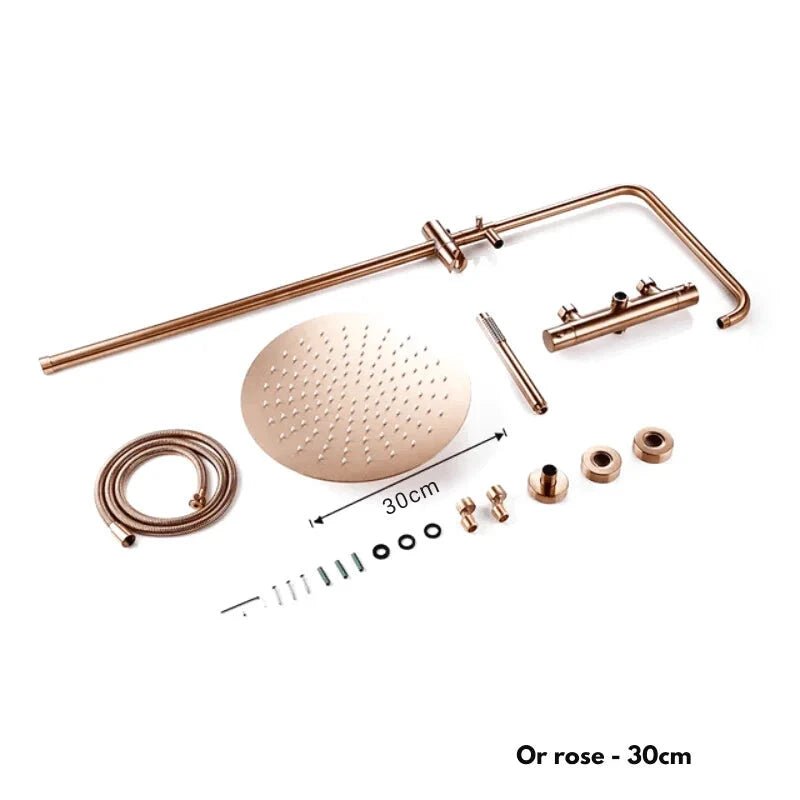 Colonne De Douche Avec Jet Et Thermostatique