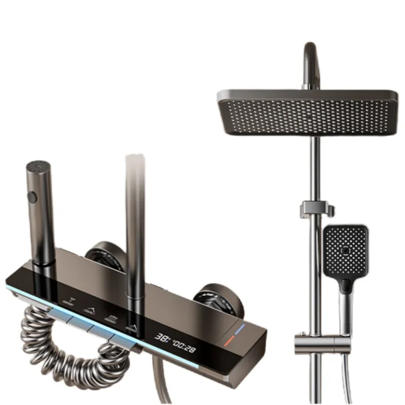 Colonne De Douche Avec Mitigeur Blanc