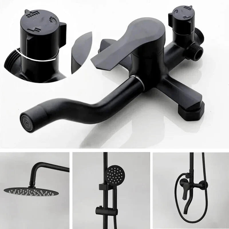 Colonne De Douche Avec Rangement Intégré