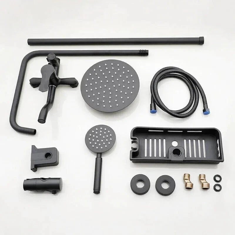 Colonne De Douche Avec Rangement Intégré