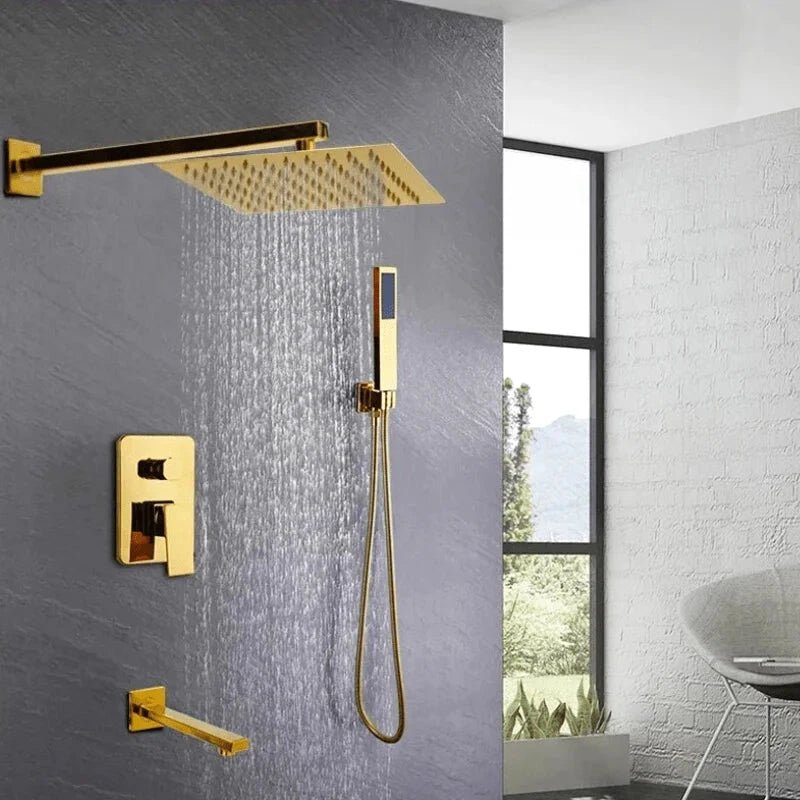 Colonne De Douche Avec Robinet Baignoire Encastrée - Focett