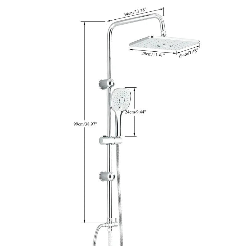 Colonne De Douche Chrome