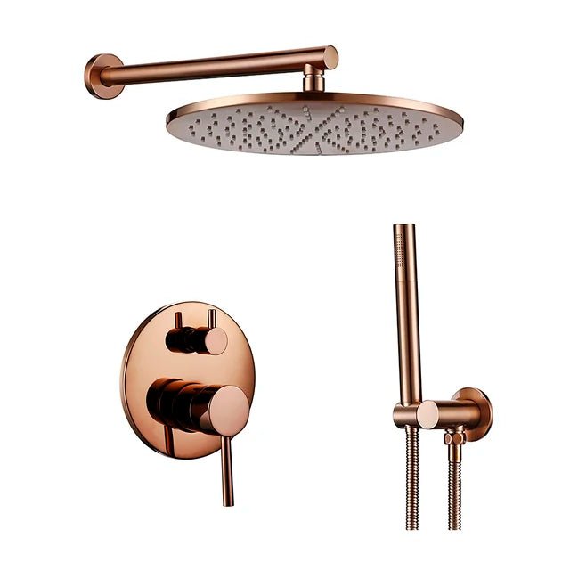 Colonne de douche encastrable gris finitions haut de gamme - Focett
