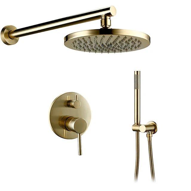 Colonne de douche encastrable gris finitions haut de gamme - Focett