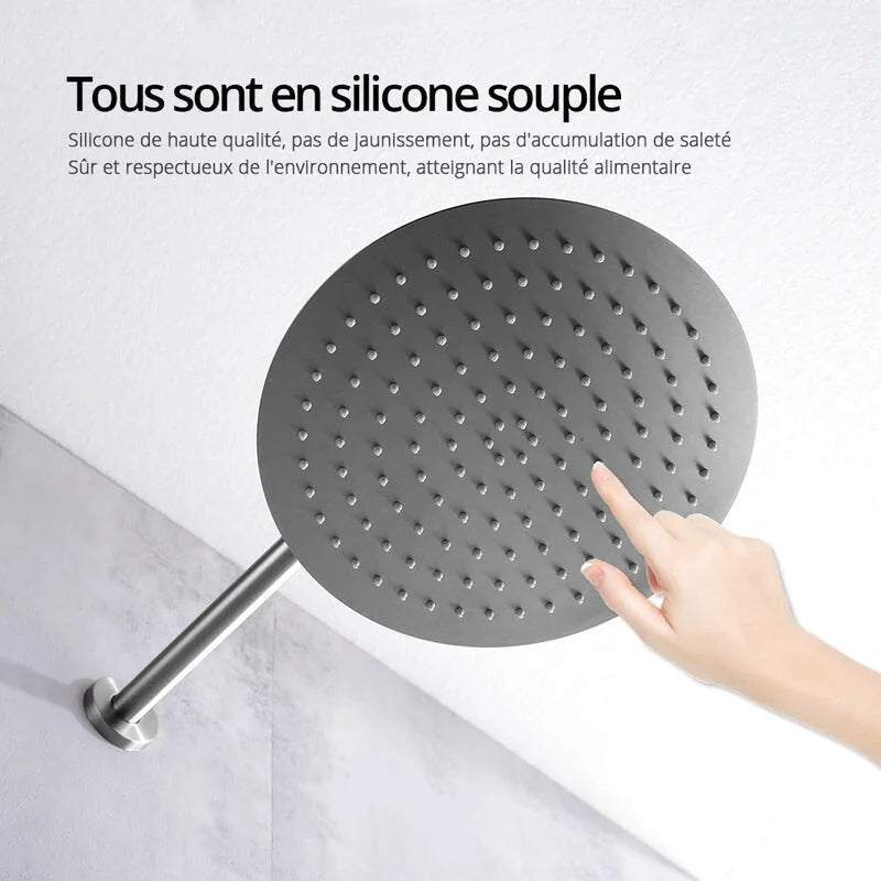 Colonne De Douche Encastré 30cm