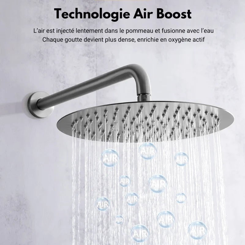 Colonne De Douche Encastré 30cm