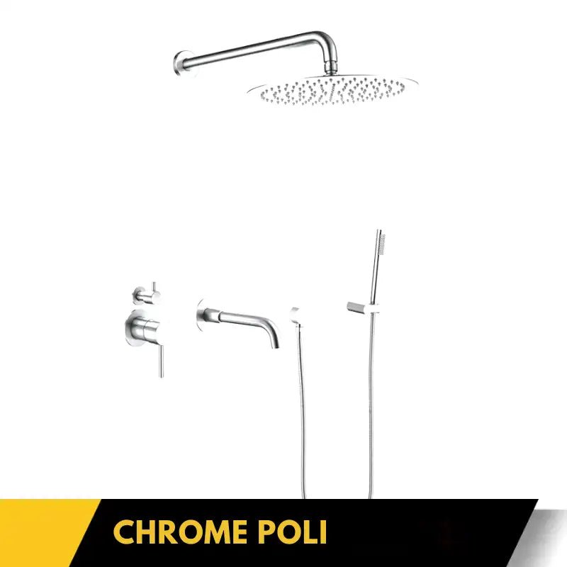 Colonne De Douche Encastré 30cm