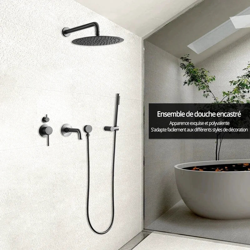 Colonne De Douche Encastré 30cm