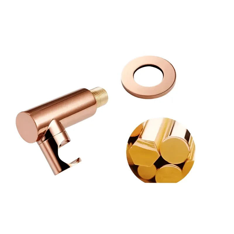 Colonne De Douche Encastrée Or Rose