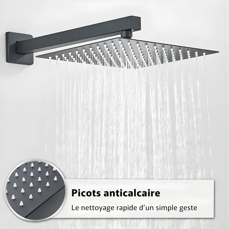 Colonne De Douche Encastrée Tete Carrée