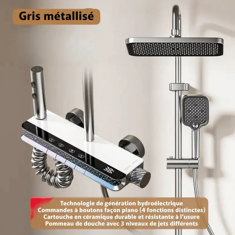 Colonne De Douche Gun Metal
