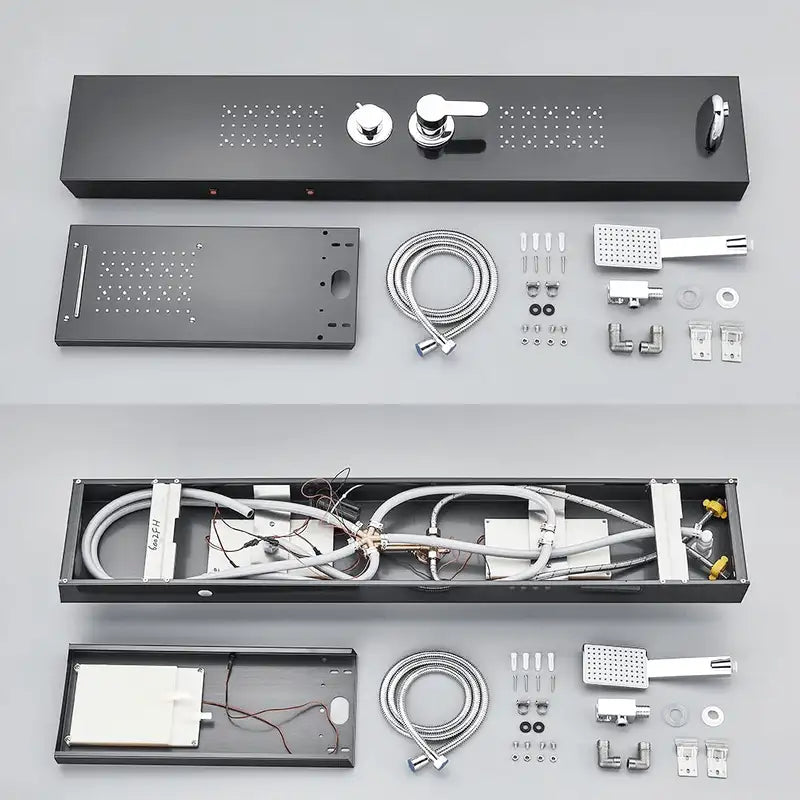 Colonne De Douche Hydromassante Avec Led - Focett