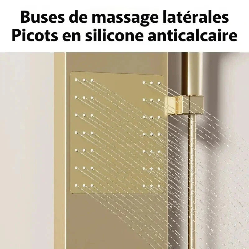 Colonne De Douche Hydromassante Avec Robinetterie
