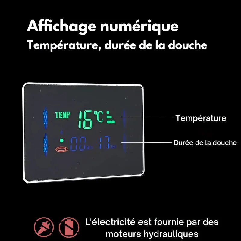 Colonne De Douche Hydromassante Haut De Gamme