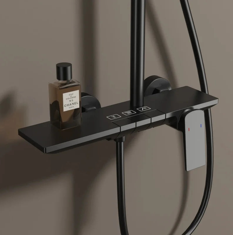 Colonne De Douche Noir Mécanique