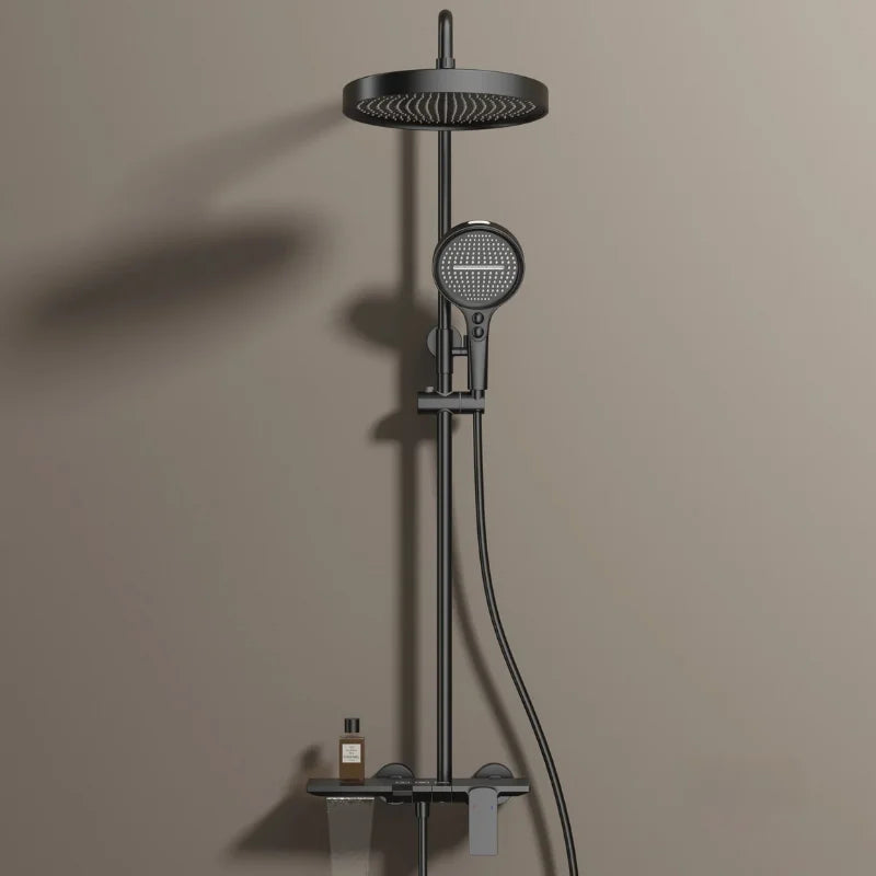 Colonne de douche noir mécanique