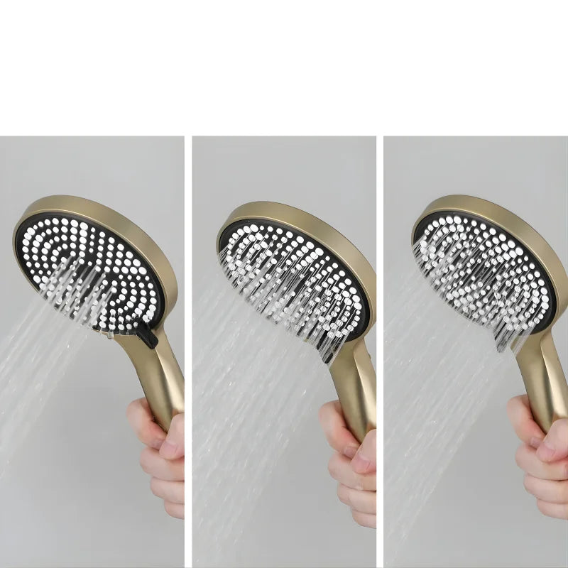 Colonne De Douche Or Brossé