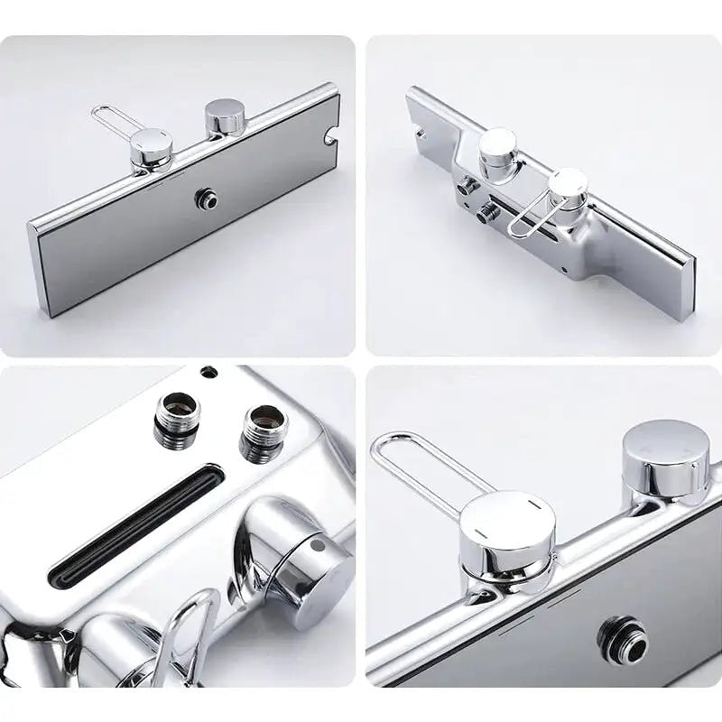 Colonne De Douche Thermostatique Acier Inox