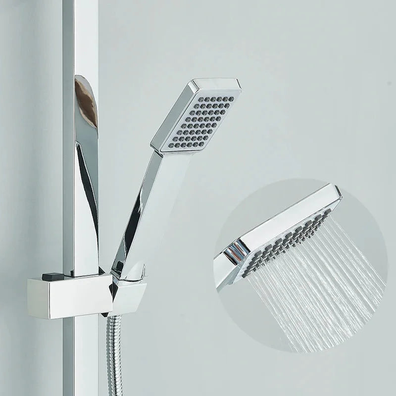 Colonne De Douche Thermostatique Carré