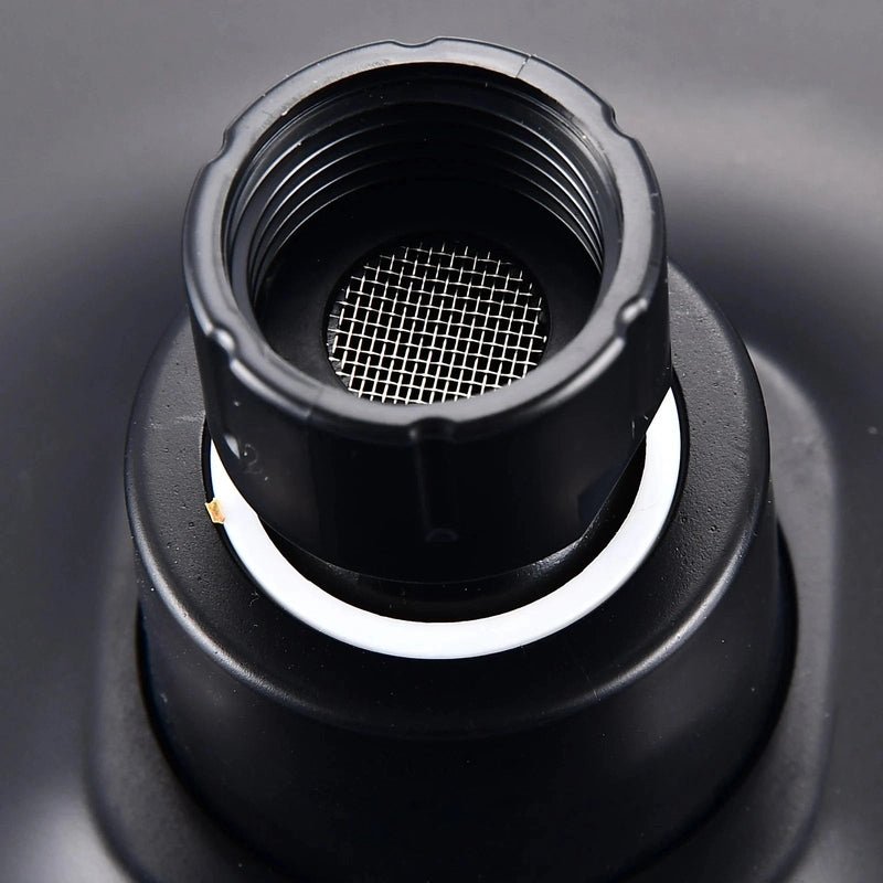 Colonne de Douche Thermostatique Noire – Économie d’Eau & Confort avec Douchette Réglable, Sécurité Anti - Brûlure, Design Élégant - Focett