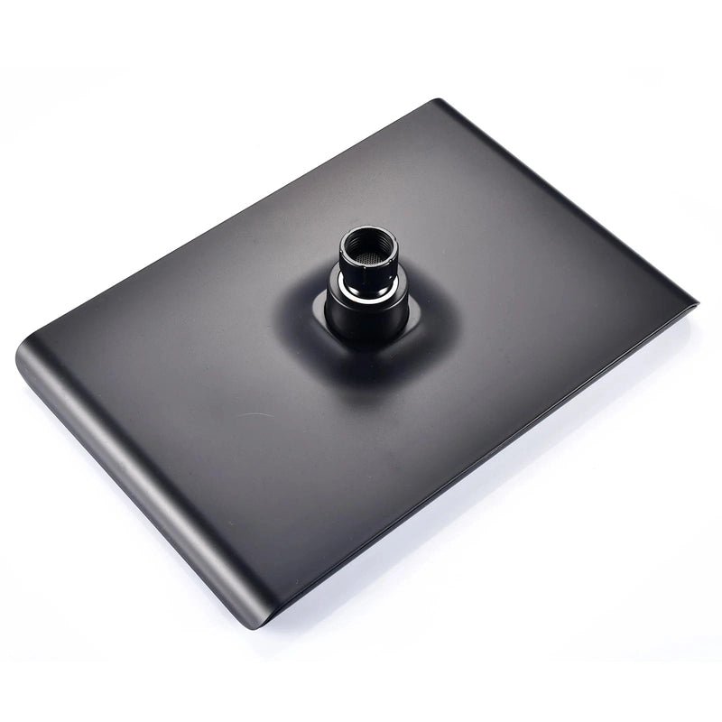 Colonne de Douche Thermostatique Noire – Économie d’Eau & Confort avec Douchette Réglable, Sécurité Anti - Brûlure, Design Élégant - Focett