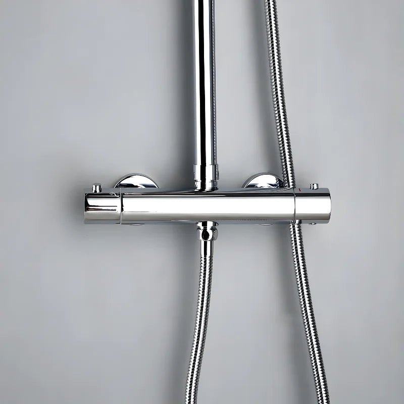 Colonne De Douche Thermostatique Or Rose