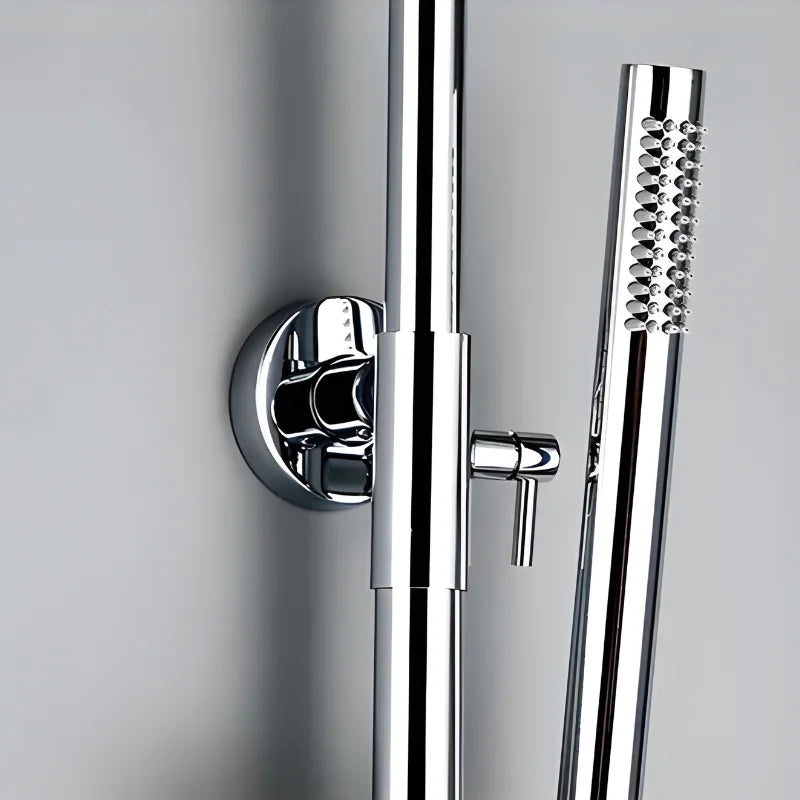 Colonne De Douche Thermostatique Or Rose