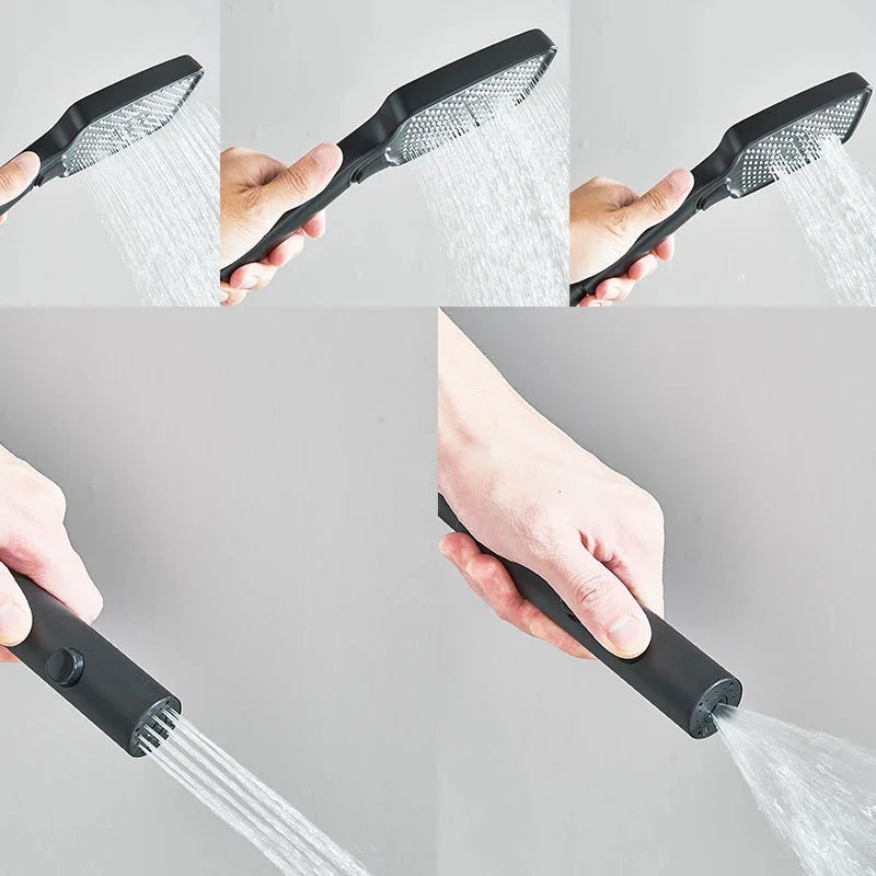 Colonne De Douche Thermostatique Rectangulaire