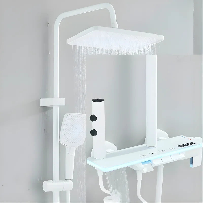 Colonne De Douche Thermostatique Rectangulaire