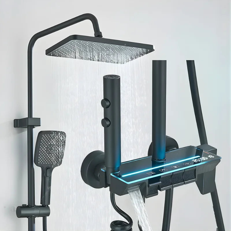 Colonne De Douche Thermostatique Rectangulaire