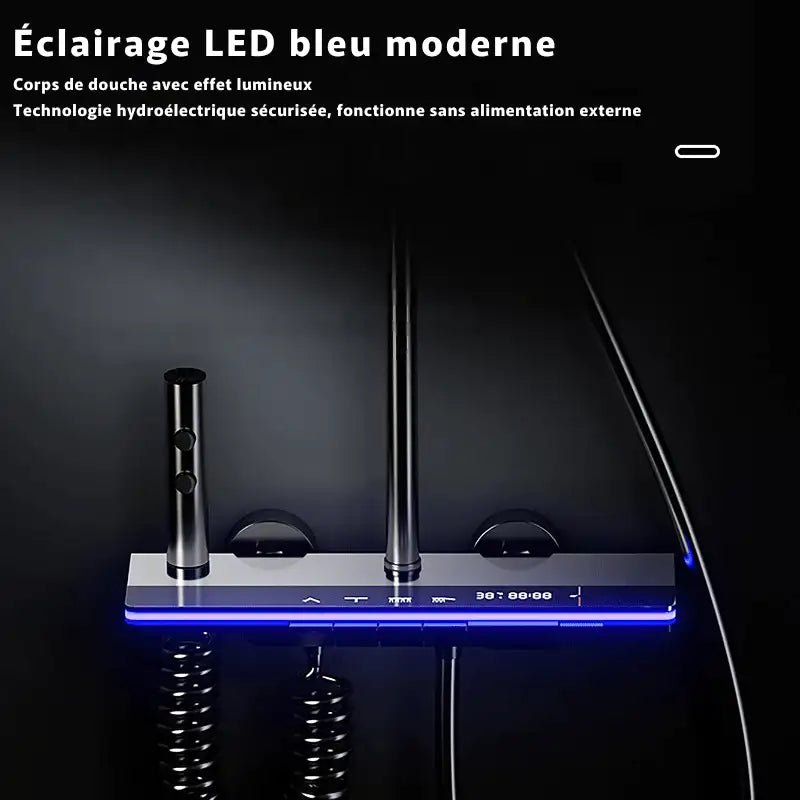 Colonne De Douche Thermostatique Réglable En Hauteur