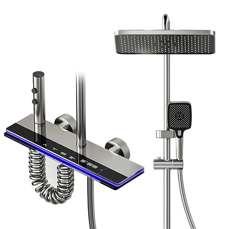 Colonne De Douche Thermostatique Réglable En Hauteur