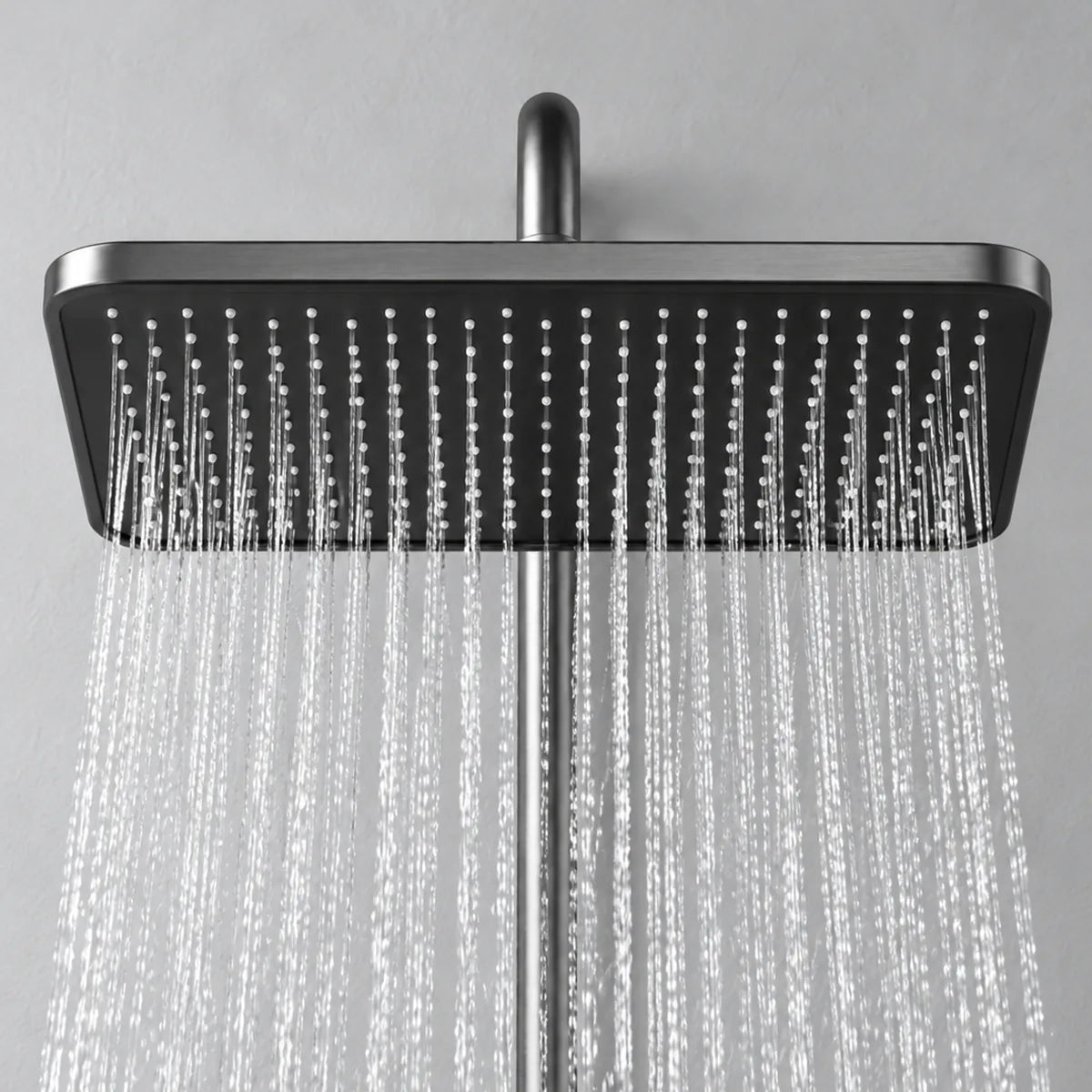 Ciel de douche Focett en marche, effet pluie