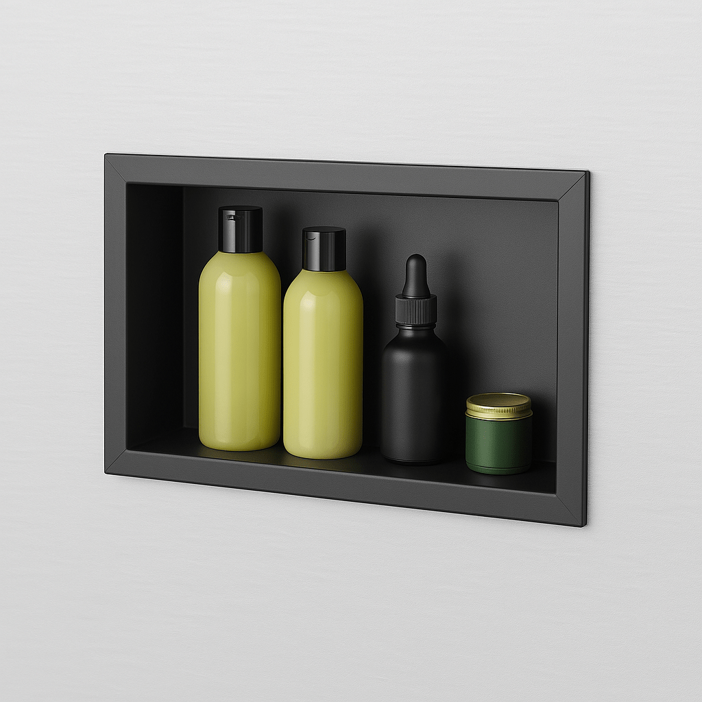 Niche encastrable noir mat - Focett