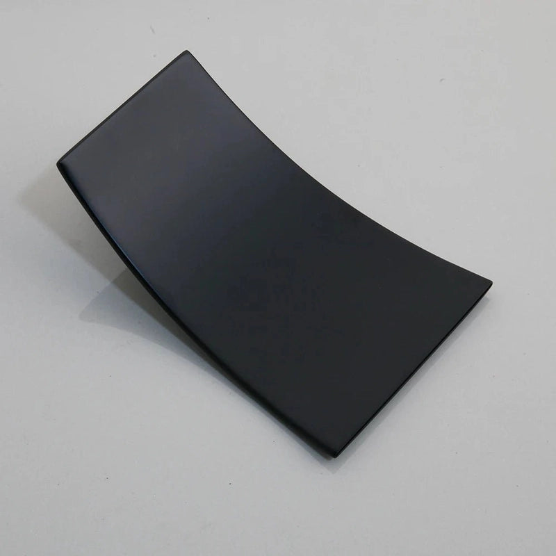 Colonne de Douche Encastrable Noir Mat – Ciel de douche Pluie 25cm-40cm” & Robinet Cascade en Laiton avec Mélangeur Douche/Bain et Pommeau Carré Pluie