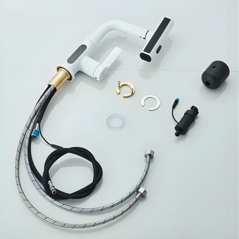 Robinet Salle De Bain Avec Douchette Extractible